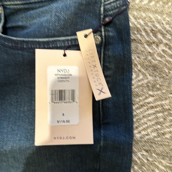 NWT NYDJ Marilyn Straight Jeans size 8 - Picture 3 of 5